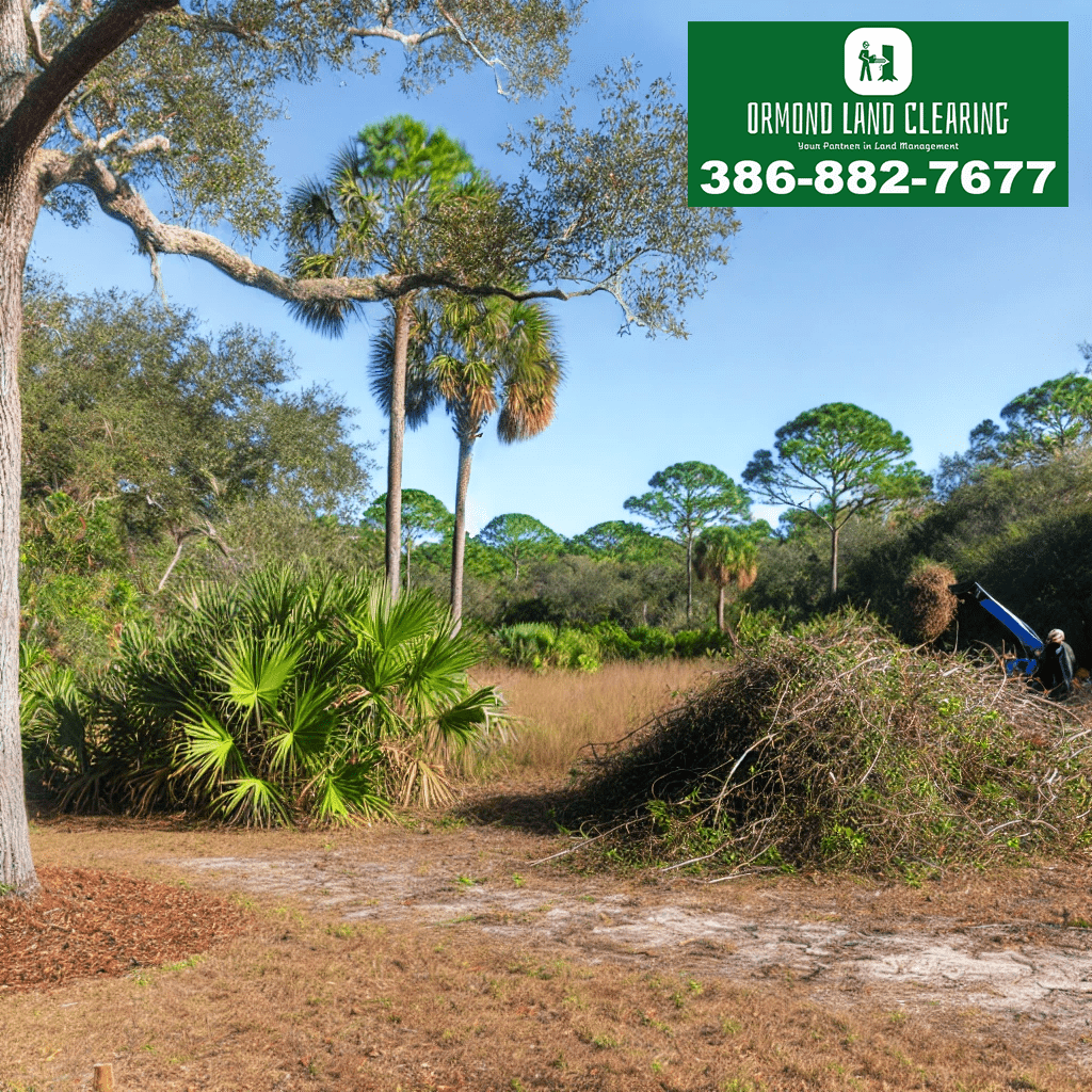 Brush Removal Services in Ormond Beach | Ormond Land Clearing
