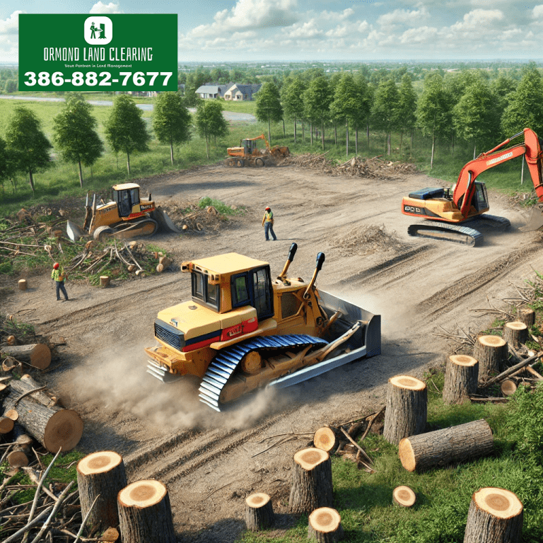 Why Site Preparation and Land Clearing are Essential for Successful Construction Projects in Ormond Beach