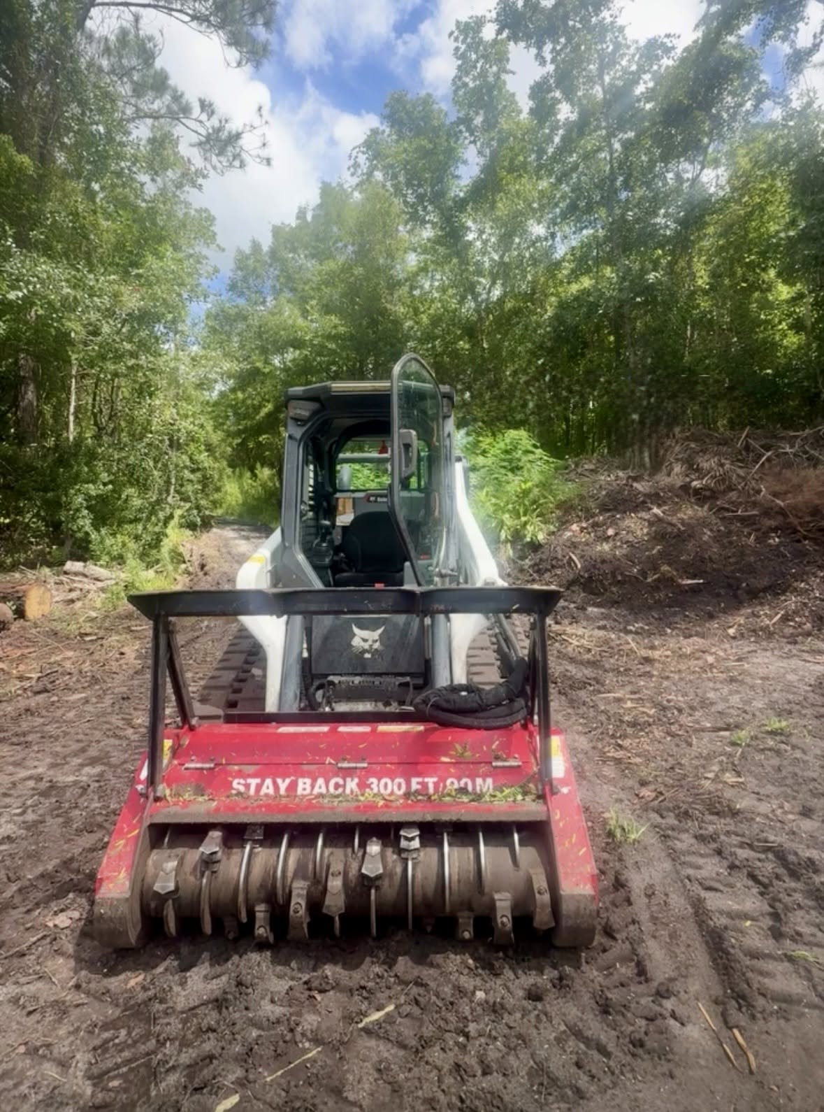 Bobcat equipment used by Ormond Land Clearing
